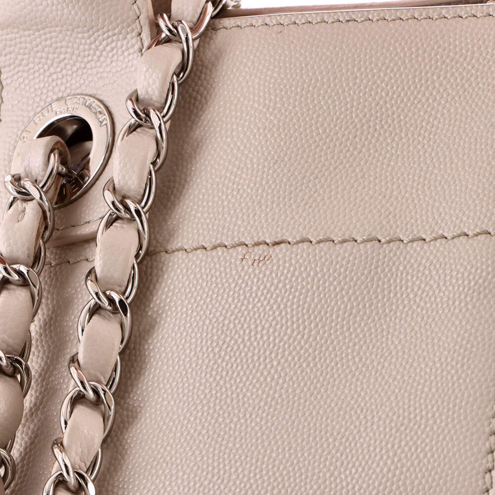 Chanel Deauville Tote Studded Caviar #241950C34B - Picture 7 of 8
